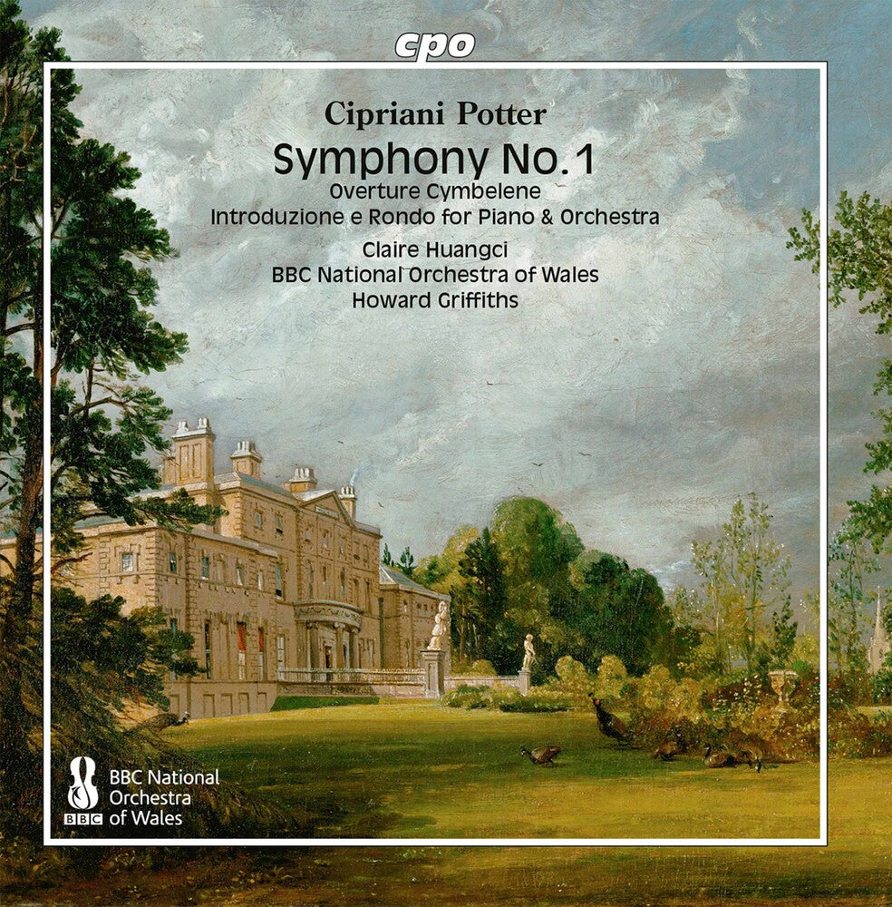 the album cover for Potter / Huangci / Griffiths - Symphony 1