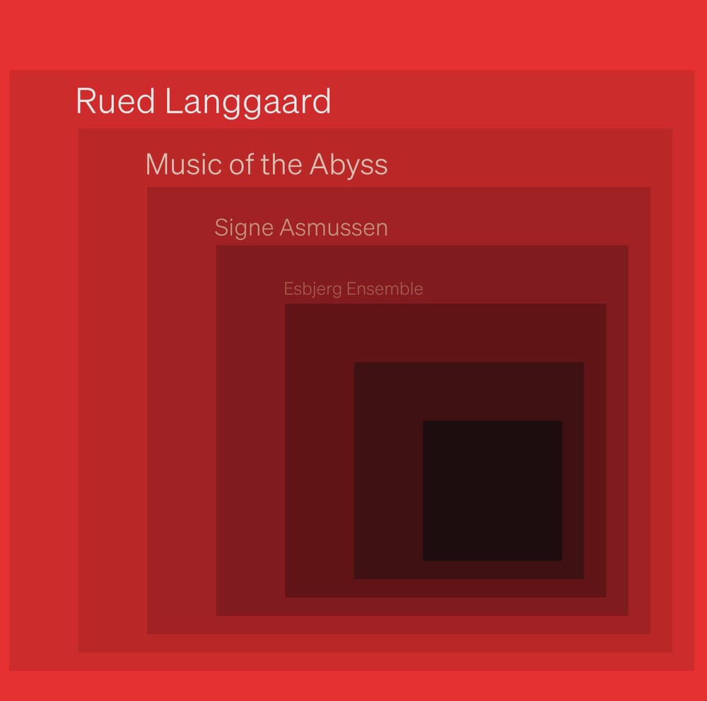 the album cover for Langgaard / Asmussen / Esbjerg Ensemble - Music of the Abyss