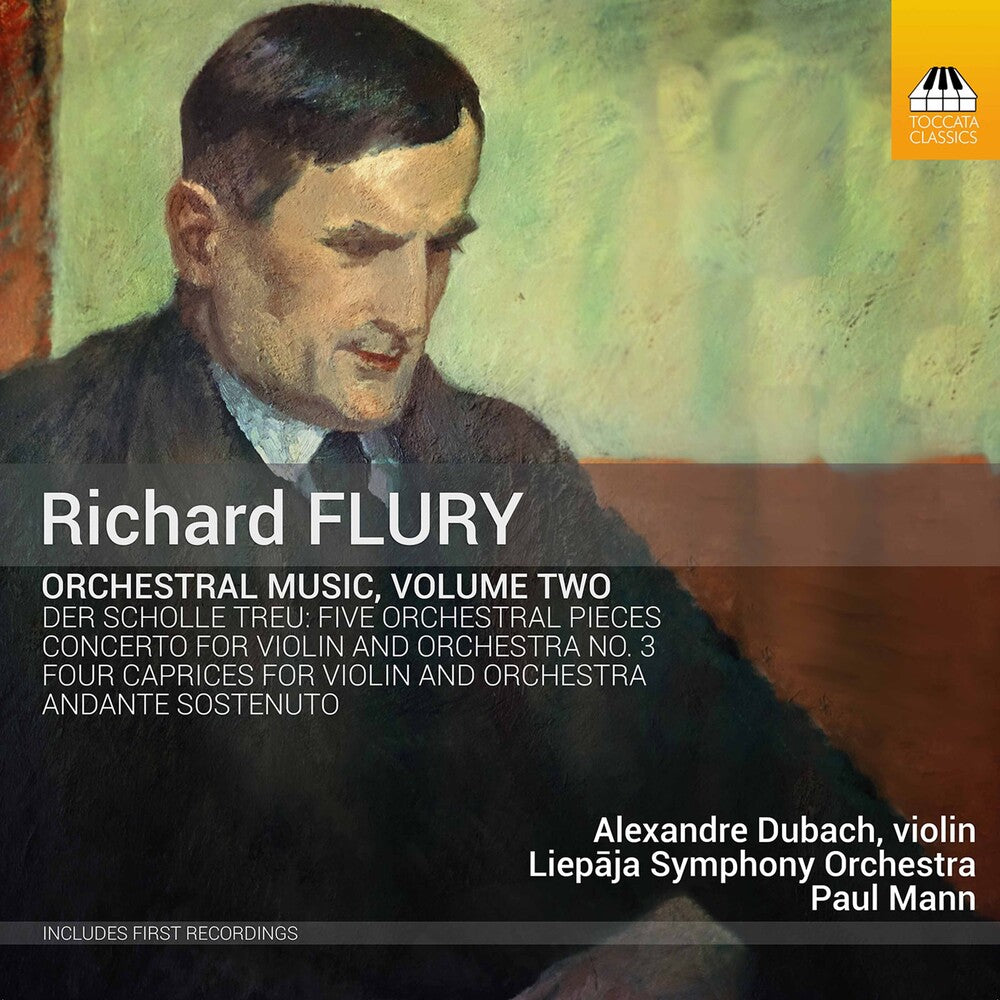 the album cover for Flury / Dubach / Mann - Orchestral Music 2