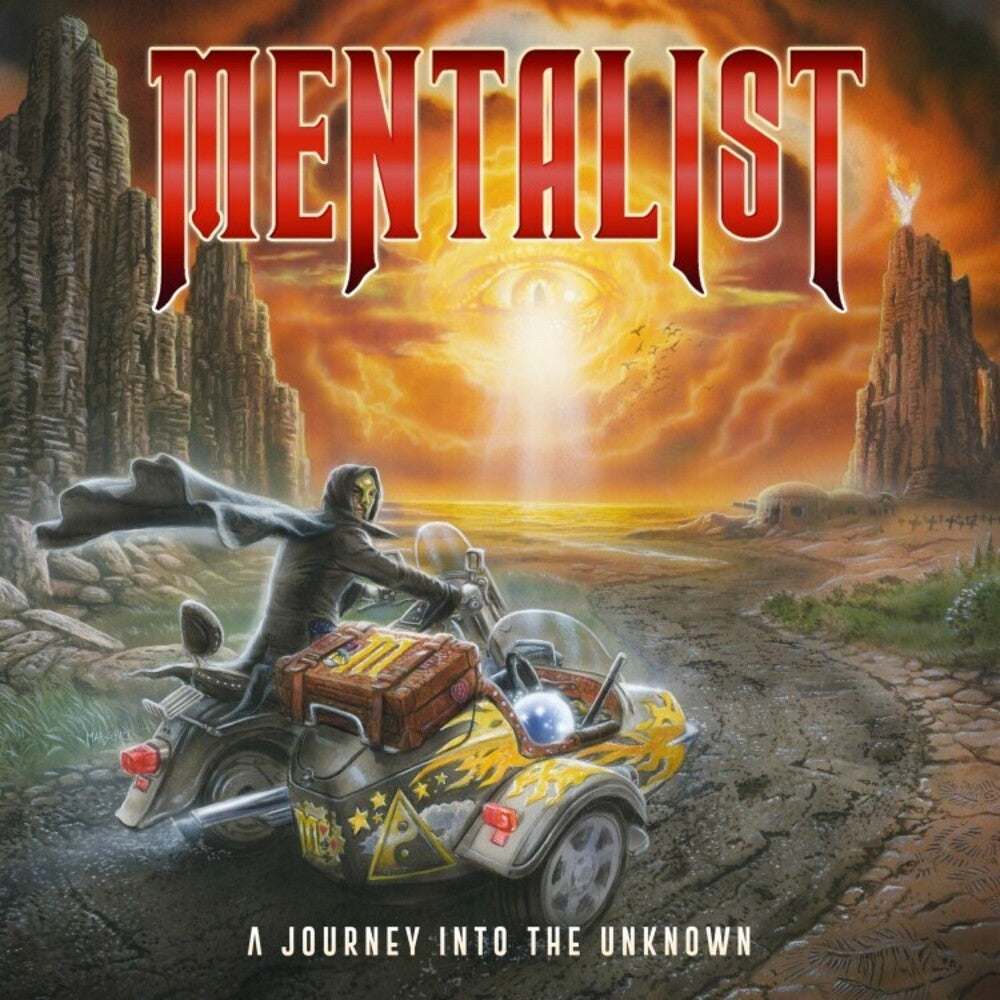 the album cover for Mentalist - Journey Into The Unknown