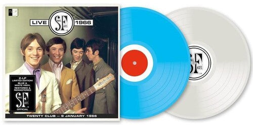 The Small Faces - Live 1966 (White & Blue Vinyl) Vinyl Record