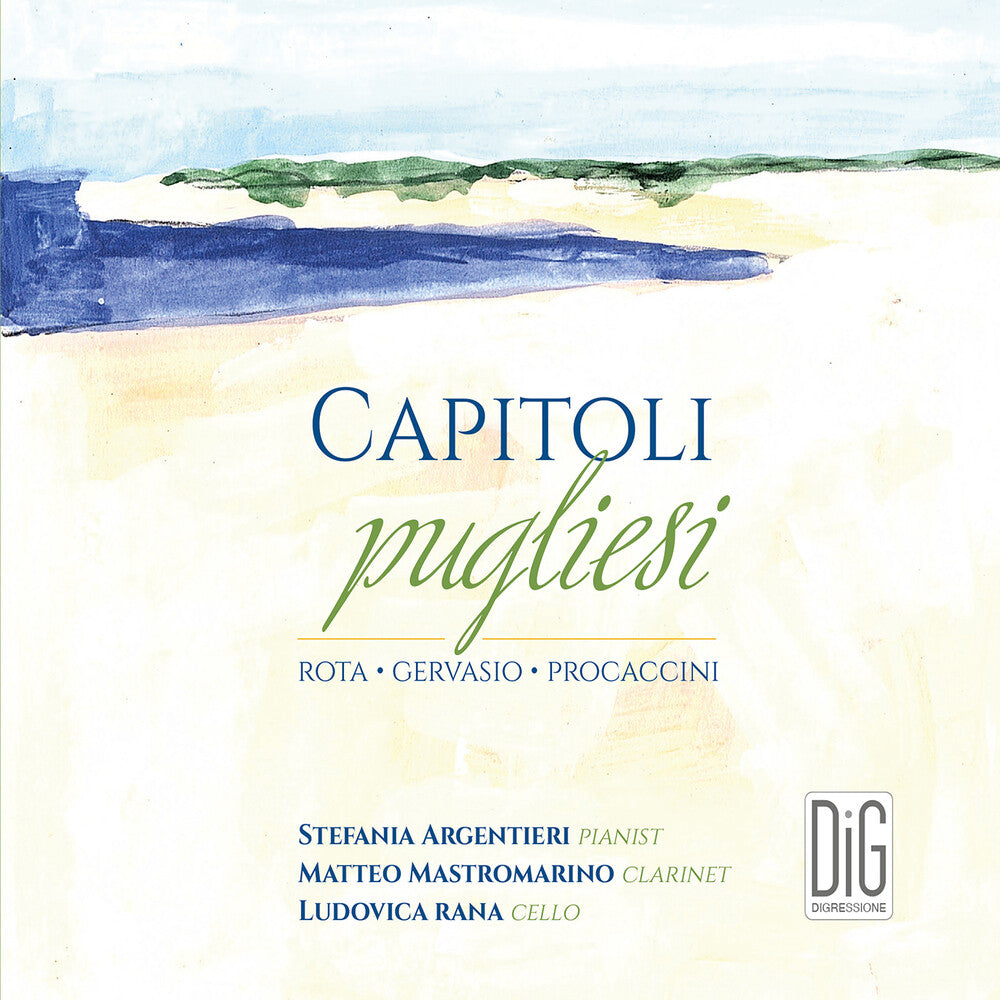 the album cover for Gervasio / Mastromarino / Argentieri - Capitoli Pugliesi