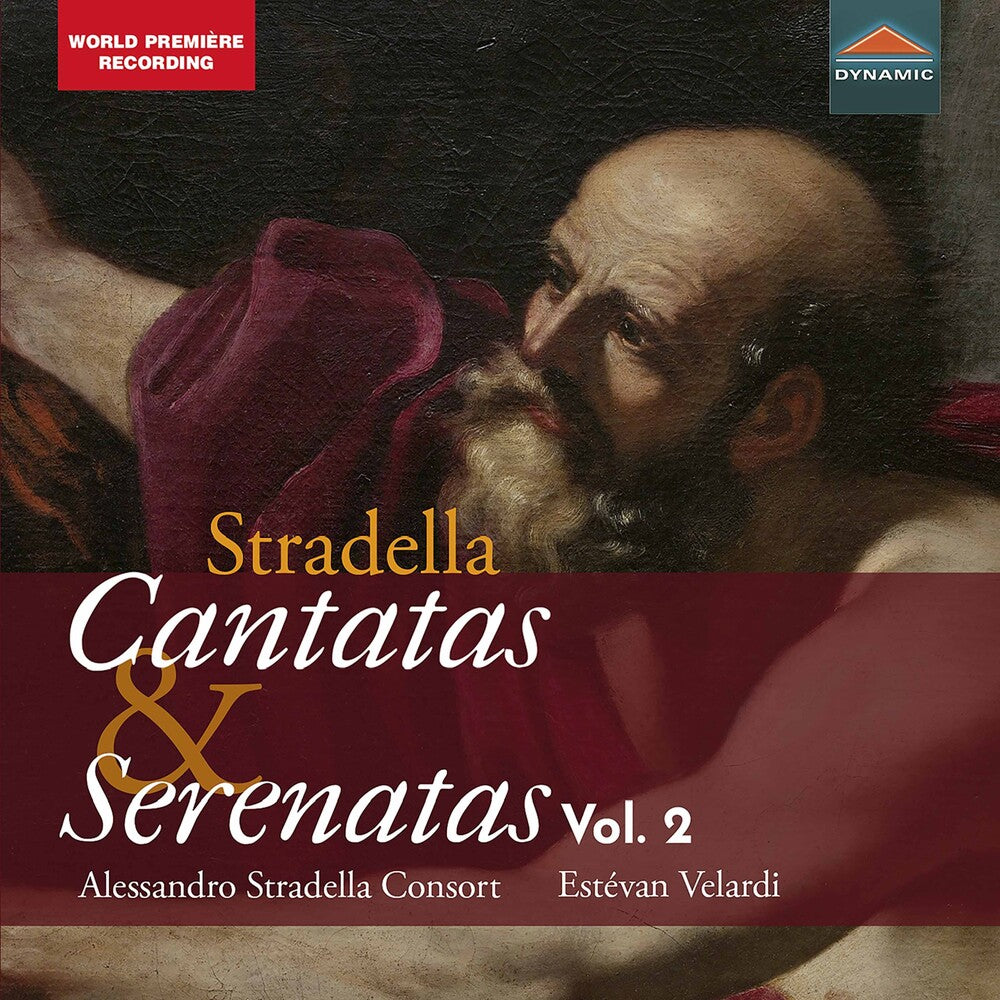 the album cover for Stradella / Alessandro Stradella Consort - Cantatas & Serenatas 2