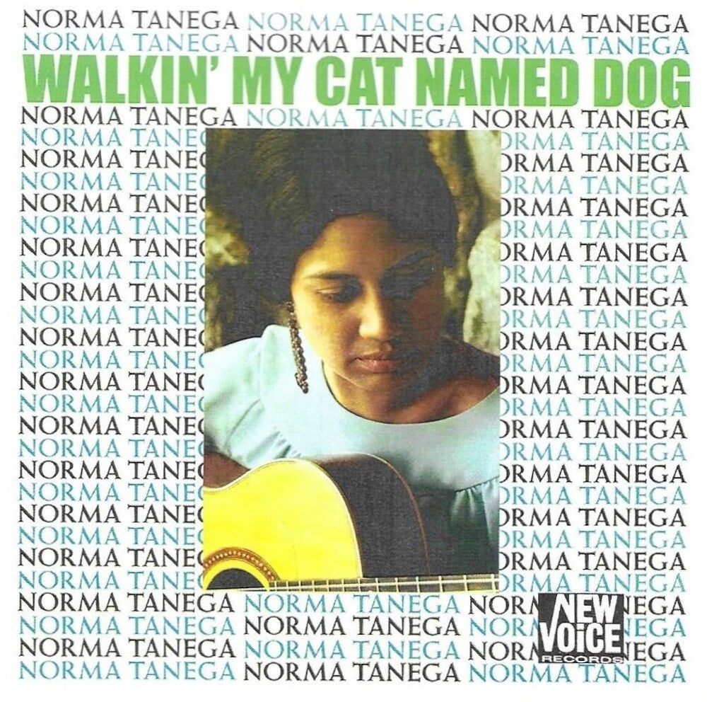 the album cover for Norma Tanega - Walkin My Cat Named Dog