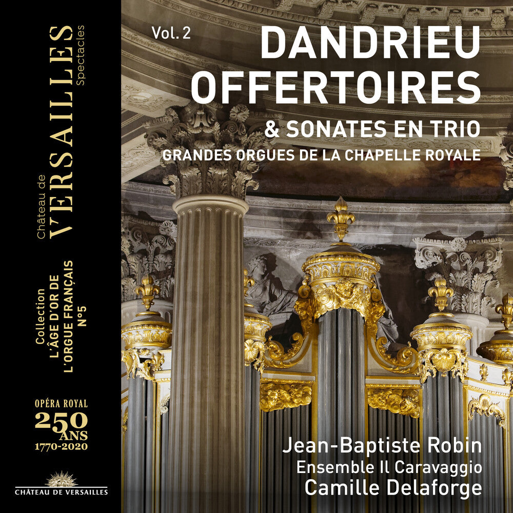 the album cover for Dandrieu / Robin / Delaforge - Offertoires & Sonates 2