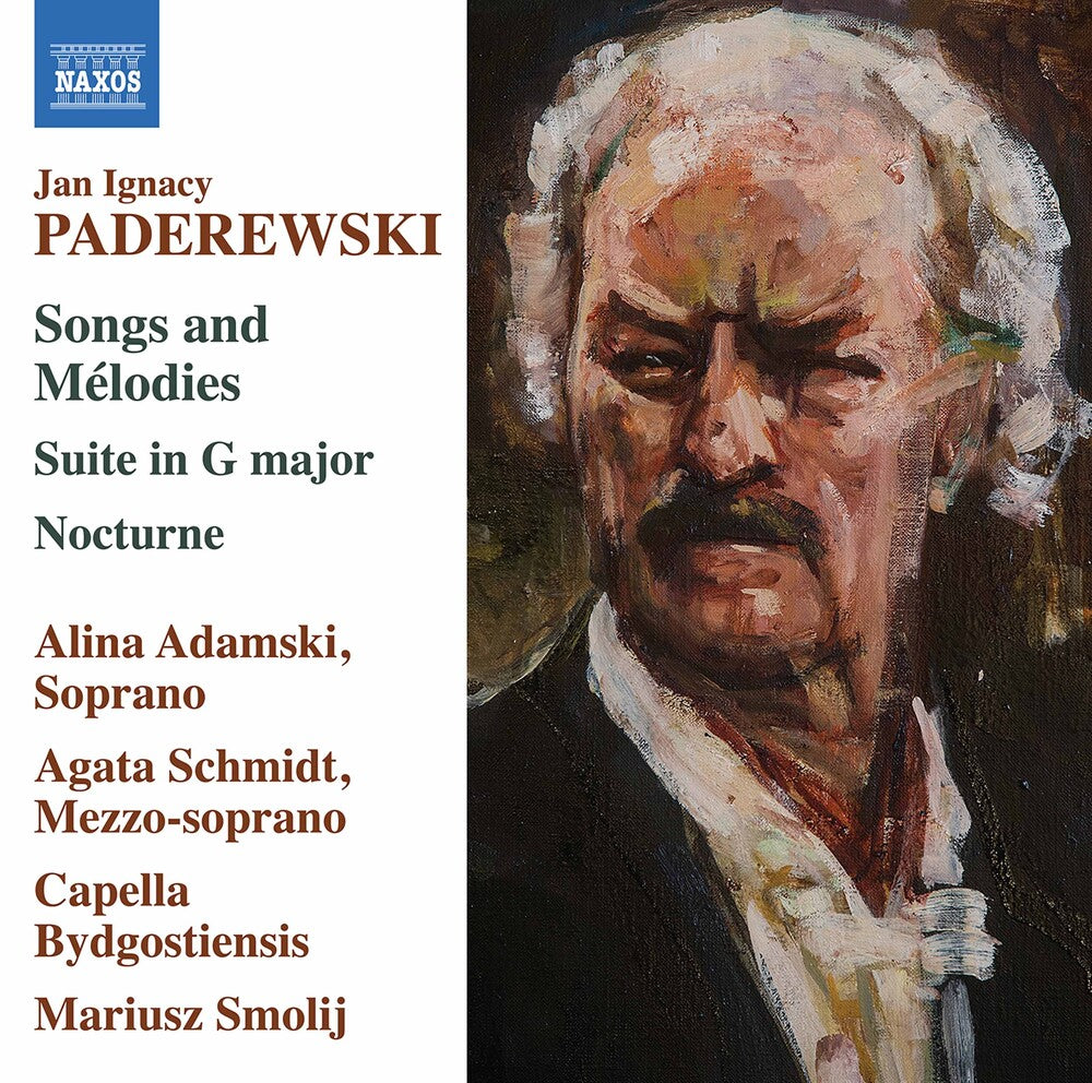 the album cover for Paderewski / Adamski / Smolij - Works