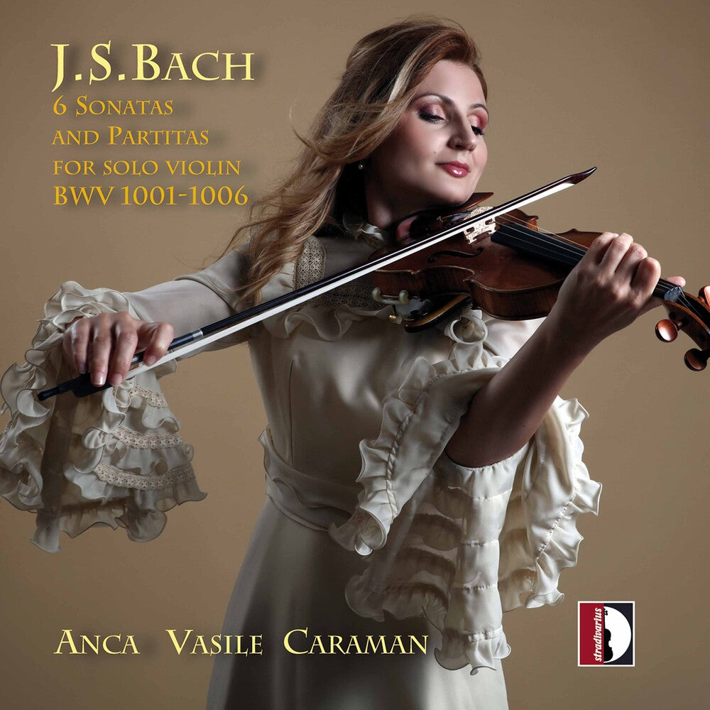 the album cover for J Bach .S. / Anca Vasile Caraman - 6 Sonatas & Partitas (2pk)