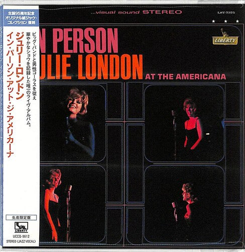 London,julie - In Person At The Americana - Music CD