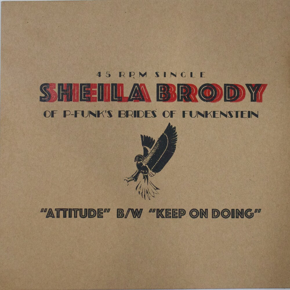 the album cover for Sheila Brody - Attitude