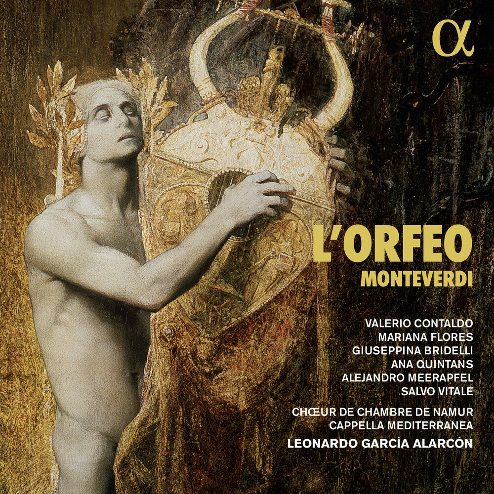 the album cover for Monteverdi / Cappella Mediterranea / Alarcon - L'orfeo (2pk)