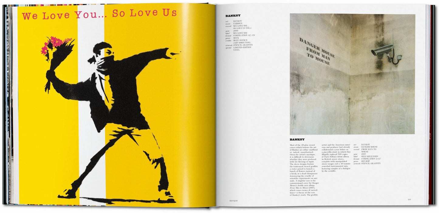 Art Record Covers (German, French, English) Book