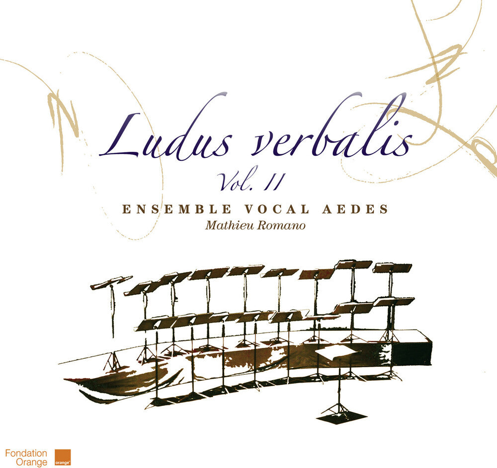 the album cover for Romano / Ensemble Vocal Aedes - V2: Ludus Verbalis