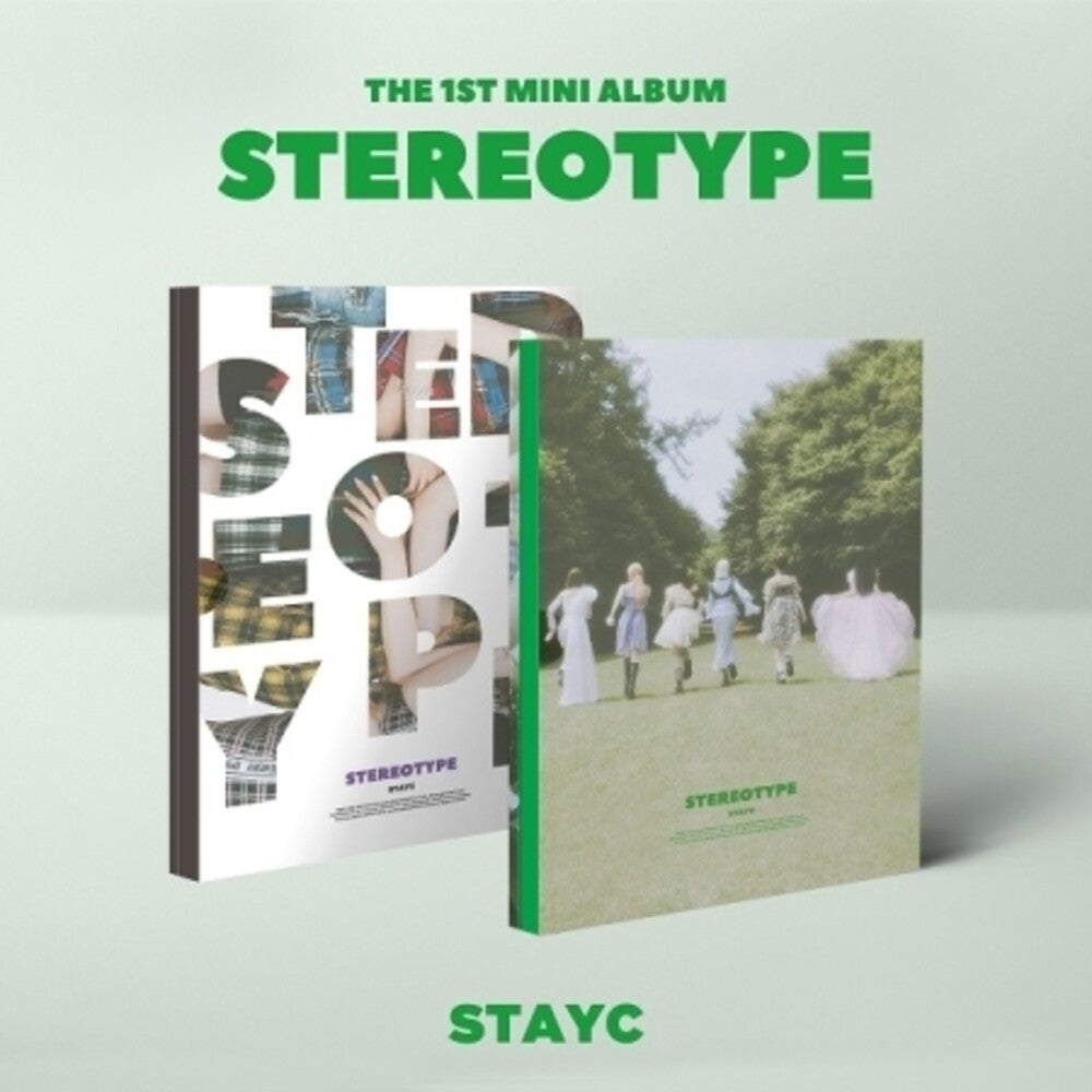 the album cover for Stayc - Stereotype (Post) (Pcrd) (Phob) (Phot) (Asia)