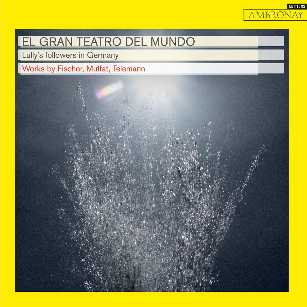 the album cover for Telemann / El Gran Teatro Del Mundo - Luly's Followers in Germany