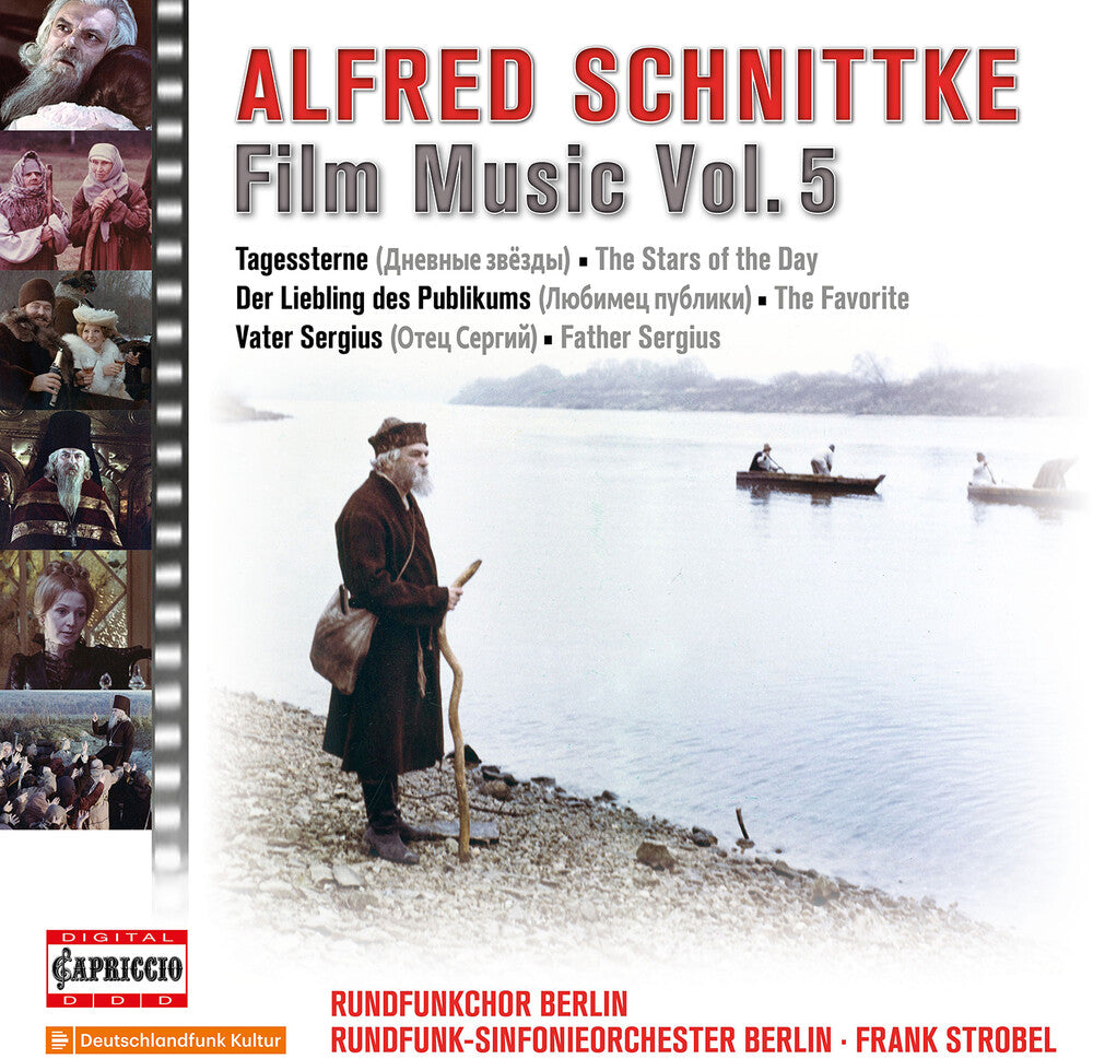 the album cover for Schnittke / Berlin - Film Music 5