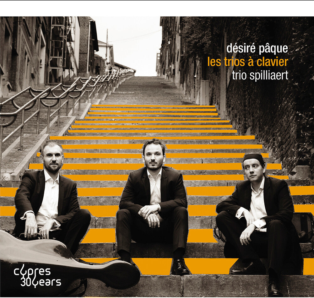 the album cover for Paque / Trio Spilliaert - Les Trios a Clavier