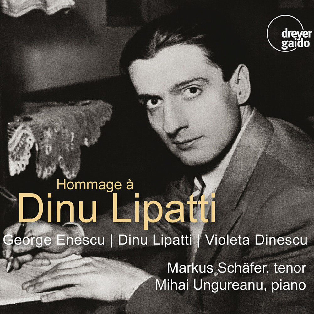 the album cover for Dinescu / Schafer / Ungureanu - Hommage a Dinu Lipatti