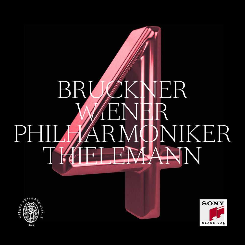 the album cover for Bruckner / Vienna Philharmonic - Symphony 4 in E-Flat Major Wab 104
