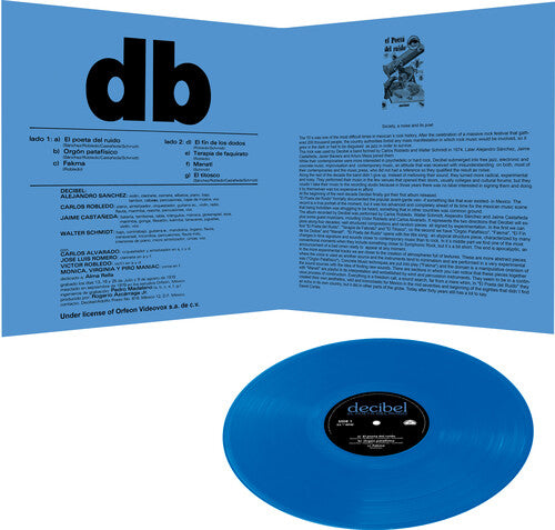 Decibel - El Poeta del Ruido Vinyl Record