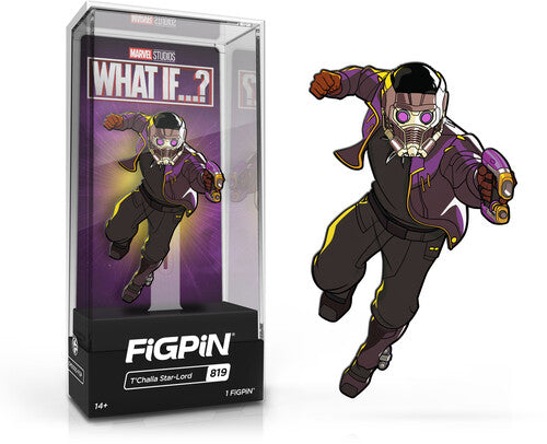 Figpin Marvel What If? - T'challa Star-lord #819 - Figpin Marvel What If? - T'challa Star-lord #819 - Collectibles