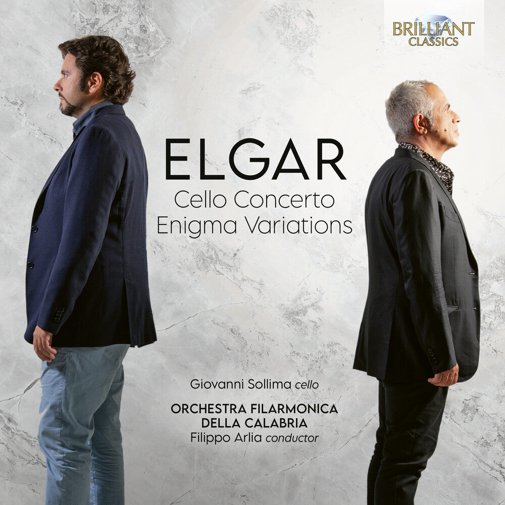 the album cover for Elgar / Sollima / Arlia - Cello Concerto