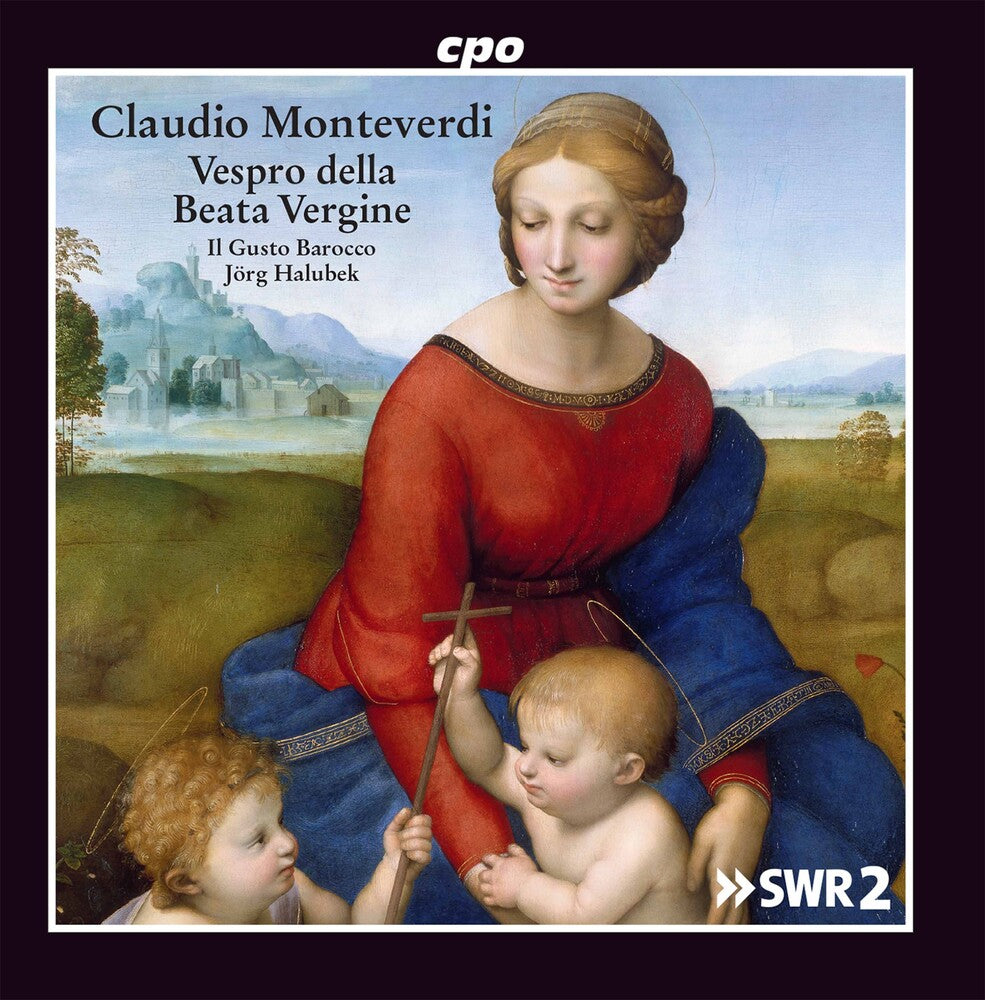 the album cover for Monteverdi / Halubek - Vespro Della Beata Vergine
