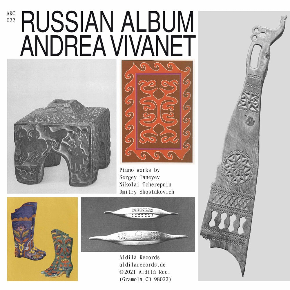 the album cover for Shostakovich / Vivanet - Russian Album