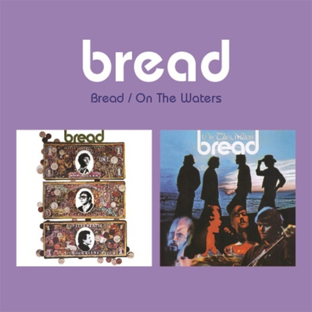 the album cover for Bread - Bread / On The Waters (2-Fer)