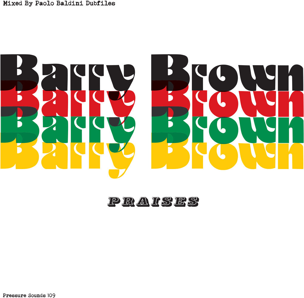 the album cover for Barry Brown - Praises