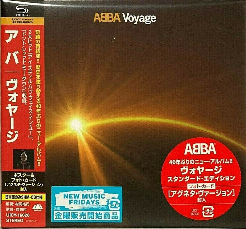 the album cover for ABBA - Voyage (Shm) (Jpn)