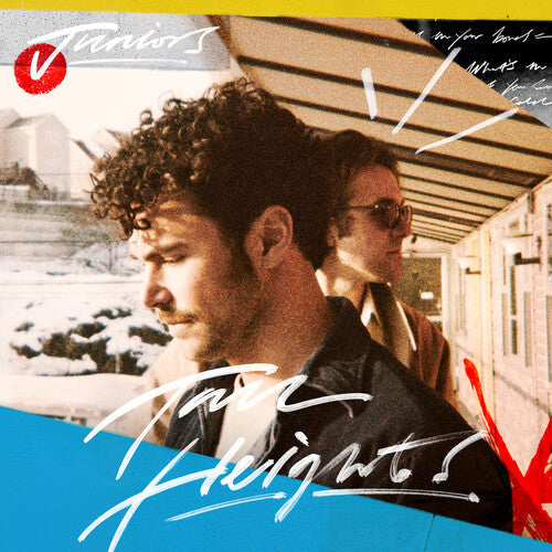 Tall Heights - Juniors (Red & White Swirl) Vinyl Record