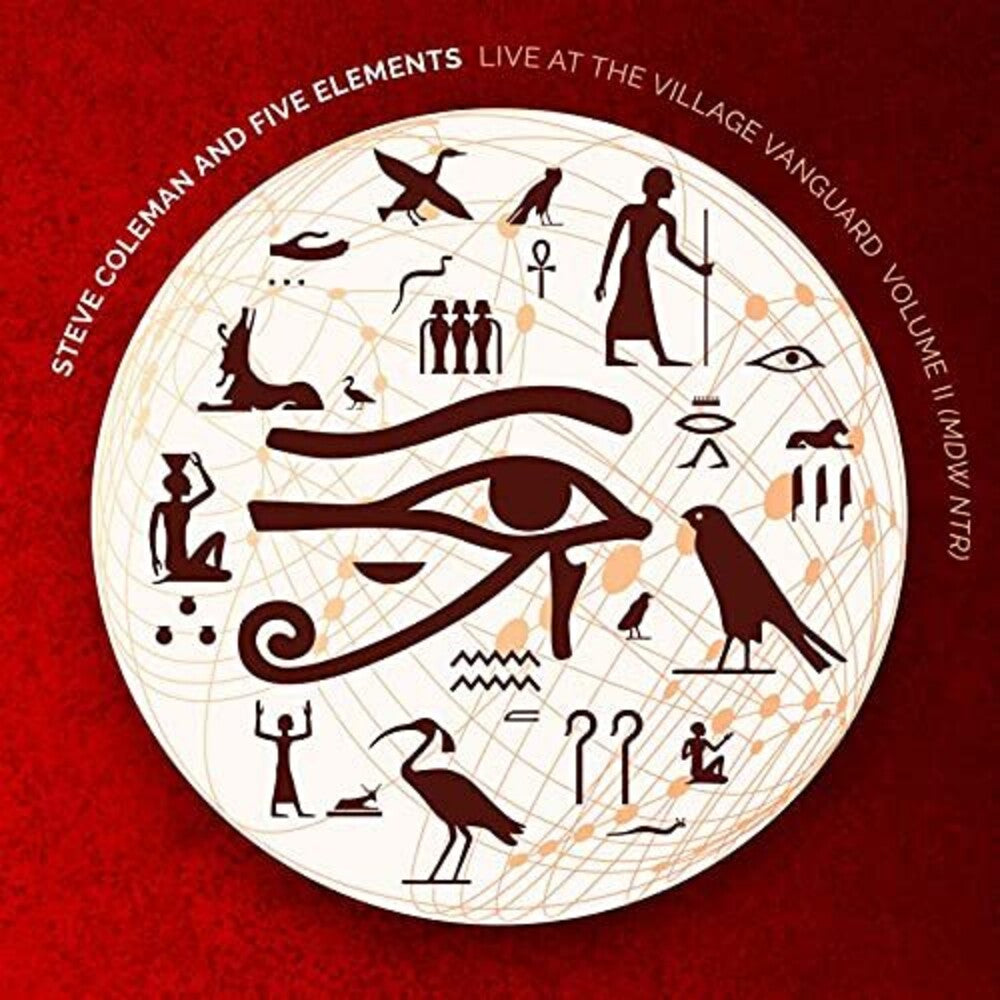 the album cover for Steve Coleman / 5 Elements - Live At The Village Vanguard Vol. 2 (Mdw Ntr)