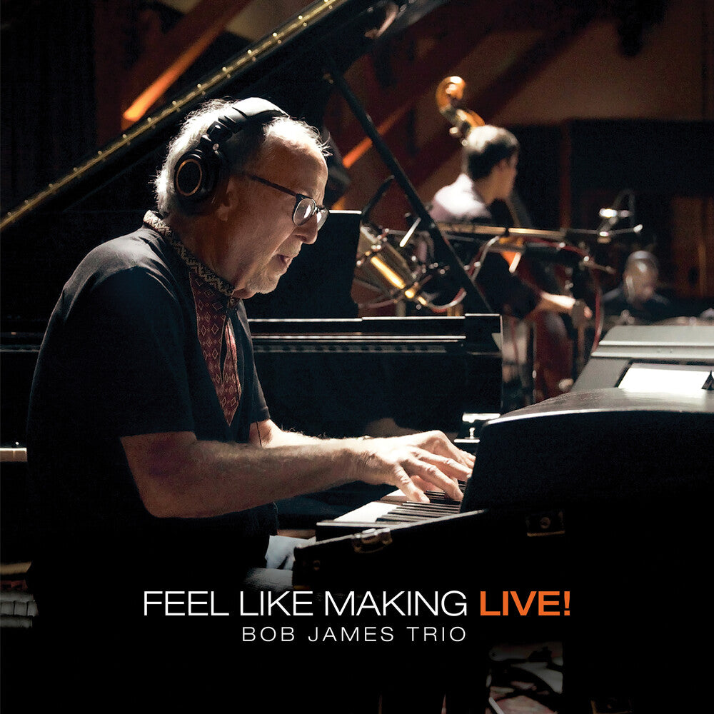 the album cover for Bob James - Feel Like Making Live (Mqa-Cd)