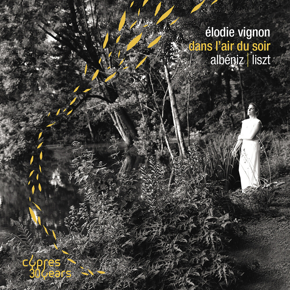 the album cover for Albeniz / Vignon - Dans L'air Du Soir