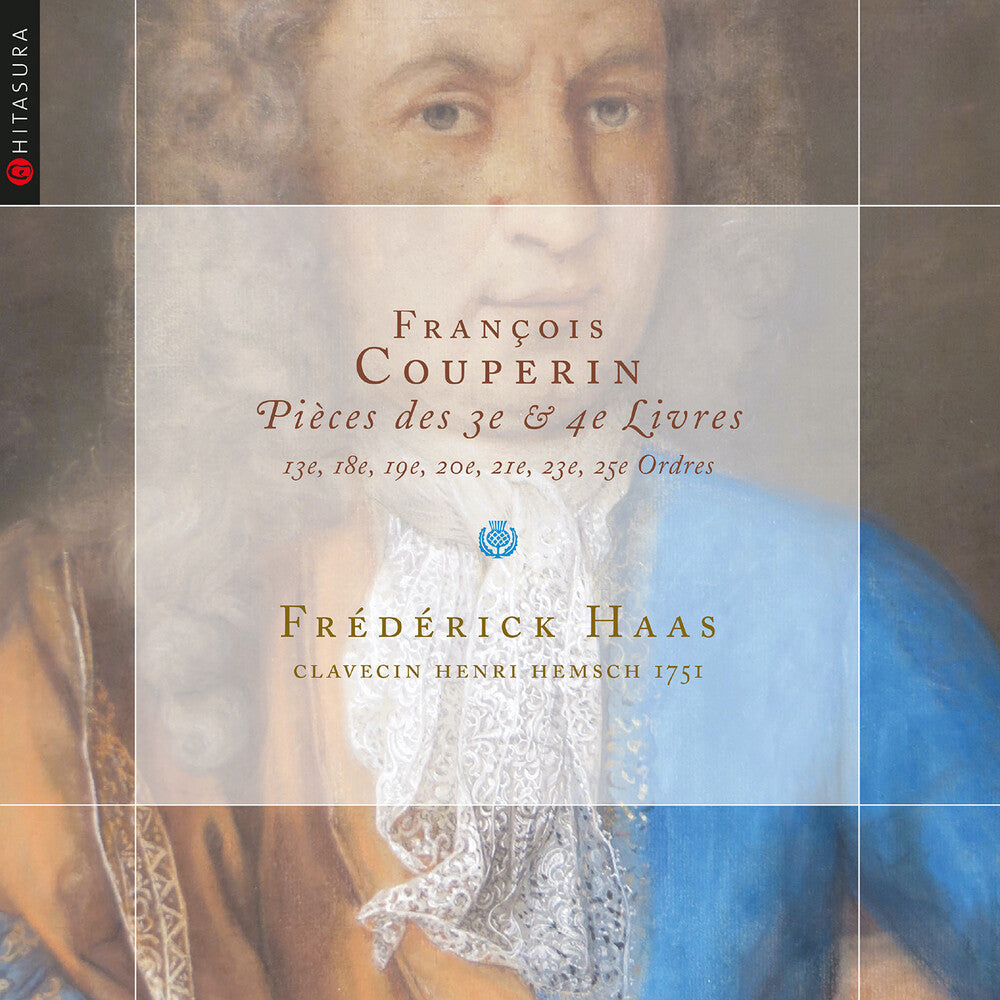 the album cover for Couperin / Haas - Pieces Des 3e Et 4e Livres (2pk)