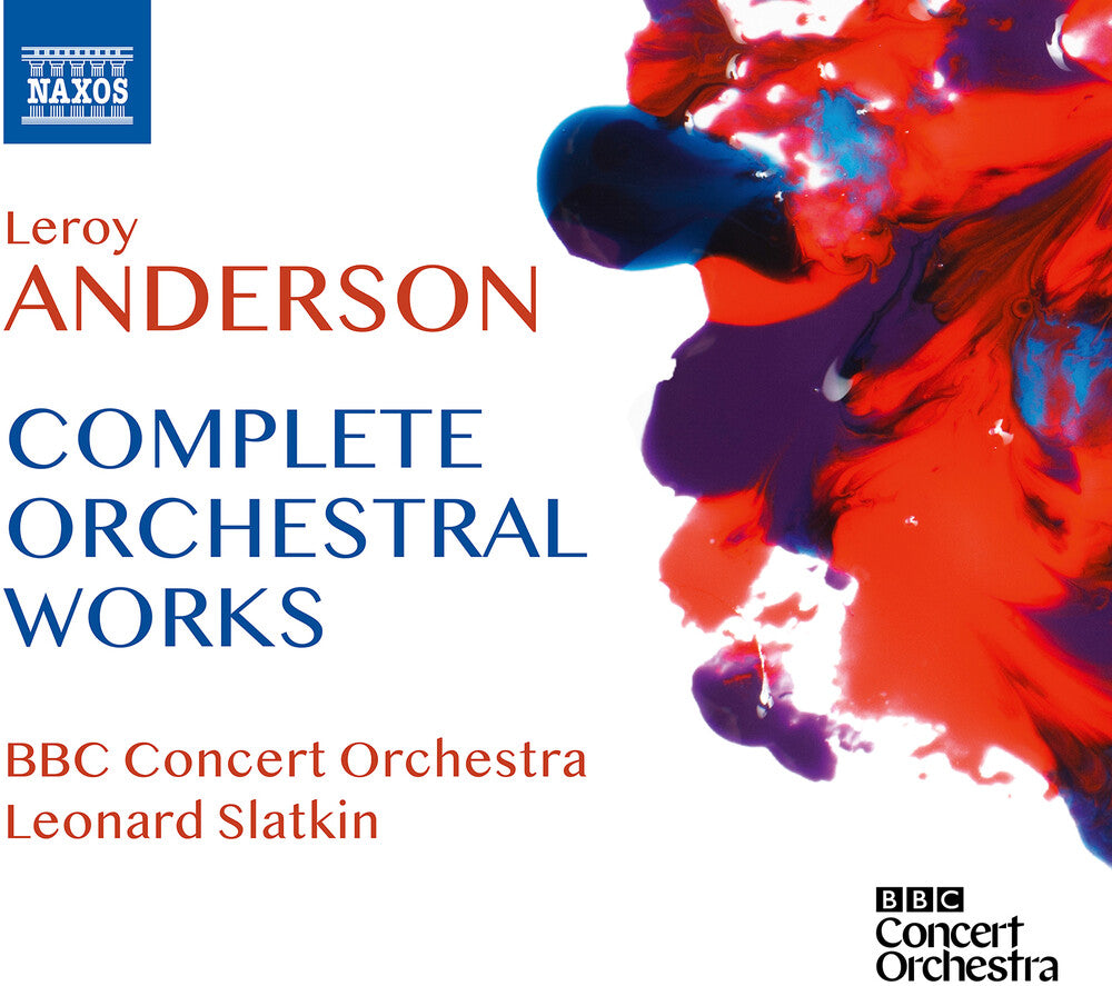 the album cover for Anderson / Bbc Concert Orch / Slatkin - Complete Orchestral Works (Box)
