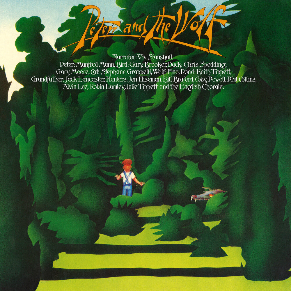 the album cover for Lancaster, Jack / Lumley, Robin - Peter & The Wolf