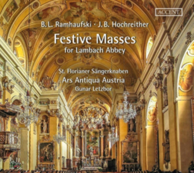 Gunar Letzbor Ars Antiqua Austria St. Florianer Sangerknaben - Festive Masses For Lambach Abbey Music CD
