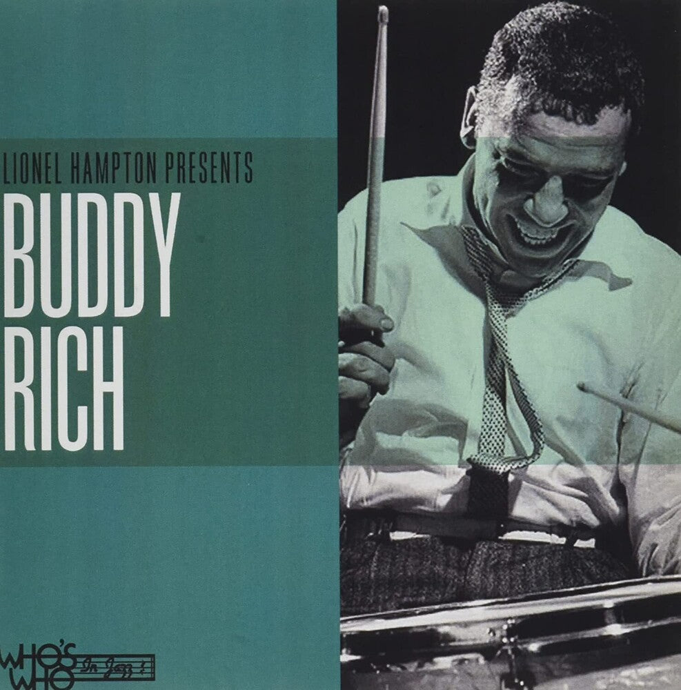 the album cover for Buddy Rich - Lionel Hampton Presents: Buddy Rich