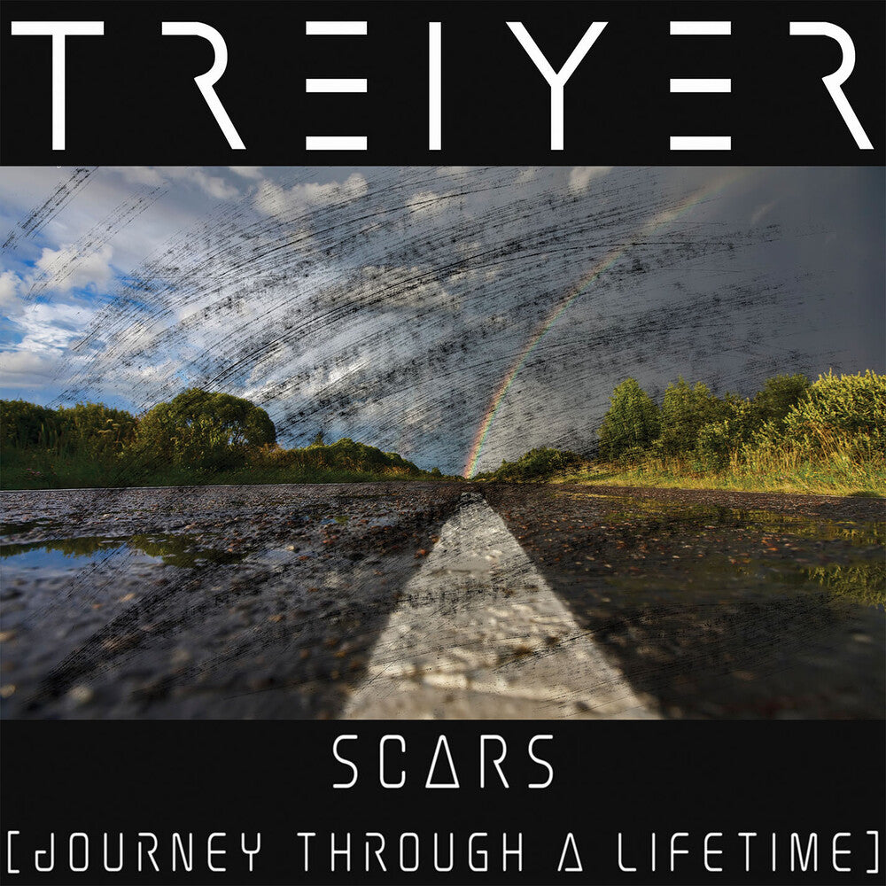 the album cover for Treiyer - Scars (Journey Through A Lifetime)