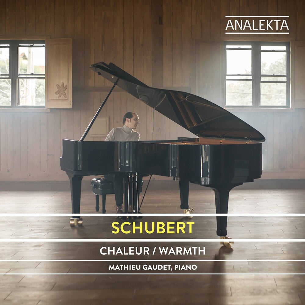 the album cover for Schubert / Gaudet - Warmth