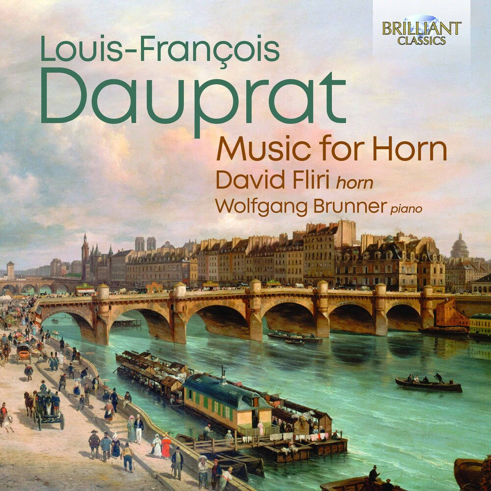 the album cover for Dauprat / Fliri / Brunner - Music For Horn