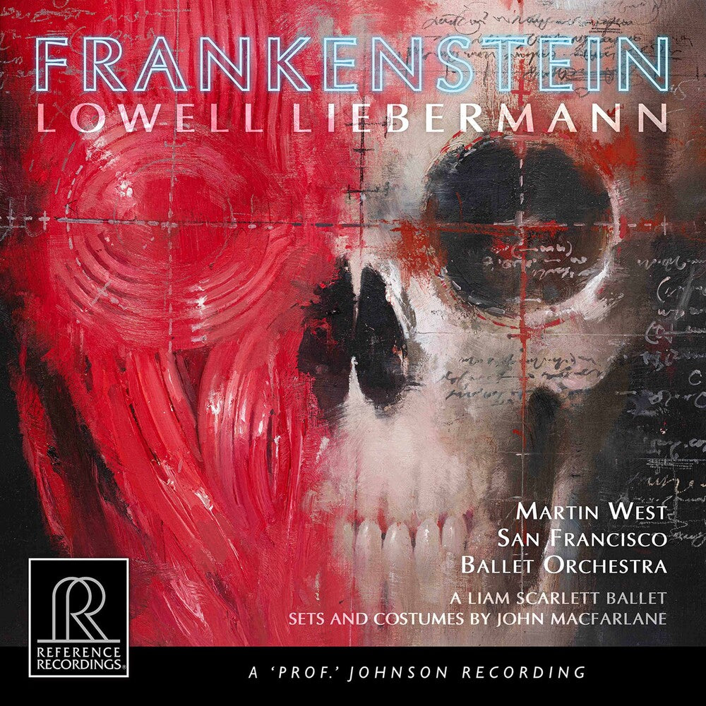 the album cover for Liebermann / San Francisco Ballet Orch / West - Frankenstein