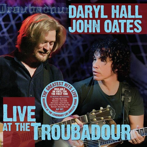 Daryl Hall & Oates - Live At The Troubadour Vinyl Record