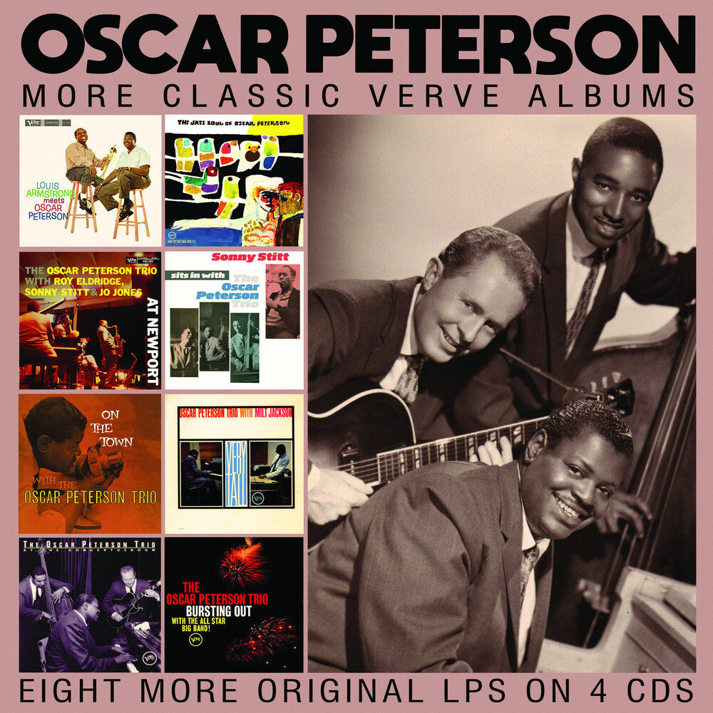 the album cover for Oscar Peterson - More Classic Verve Albums