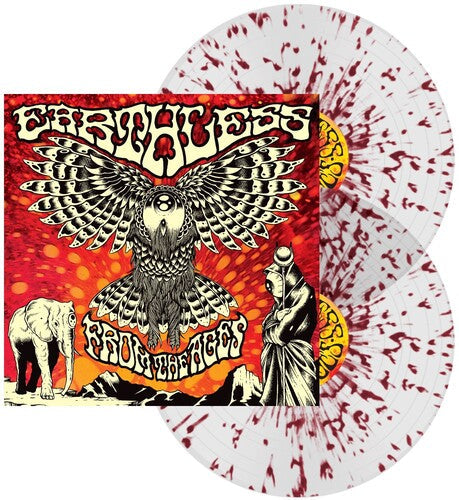 Earthless - From The Ages - Clear w/ Dark Red Splatter Vinyl Record