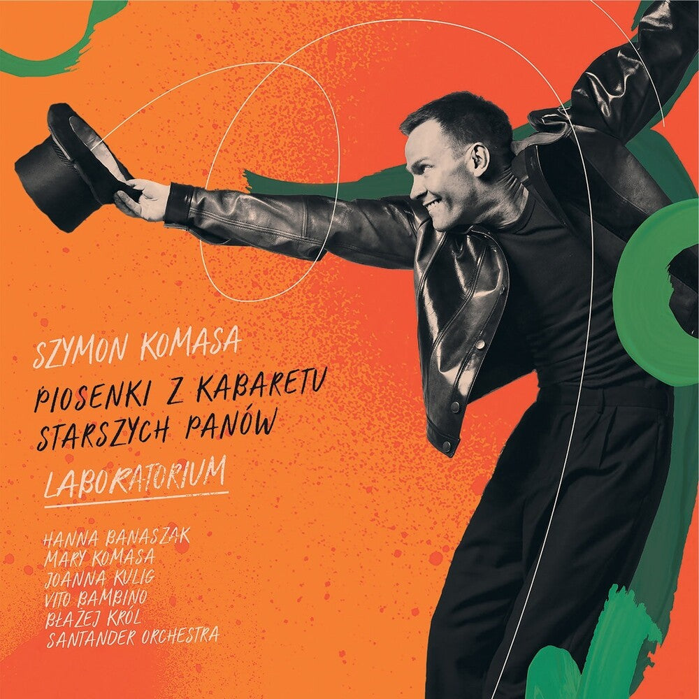 the album cover for Szymon Komasa / Banaszak / Komasa / Kulig - Piosenki Z Kabaretu Starszych Panow: Laboratorium