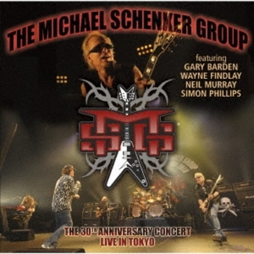 the album cover for Michael Schenker Group - 30th Anniversary Concert: Live In Tokyo 2010 (Jpn)