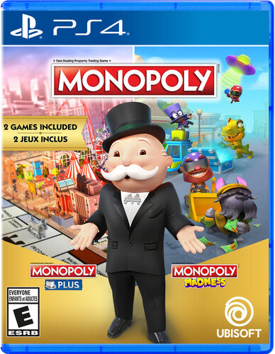 Ps4 Monopoly + Monopoly Madness - Ps4 Monopoly + Monopoly Madness - Video Game
