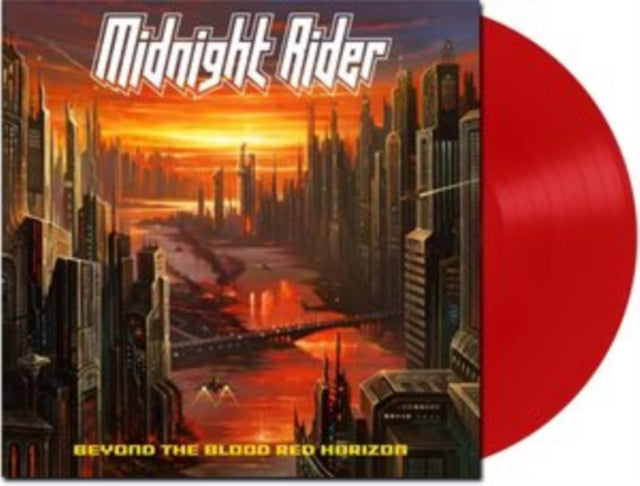 Midnight Rider - Beyond The Blood Red Horizon (Red LP Vinyl) Vinyl Record